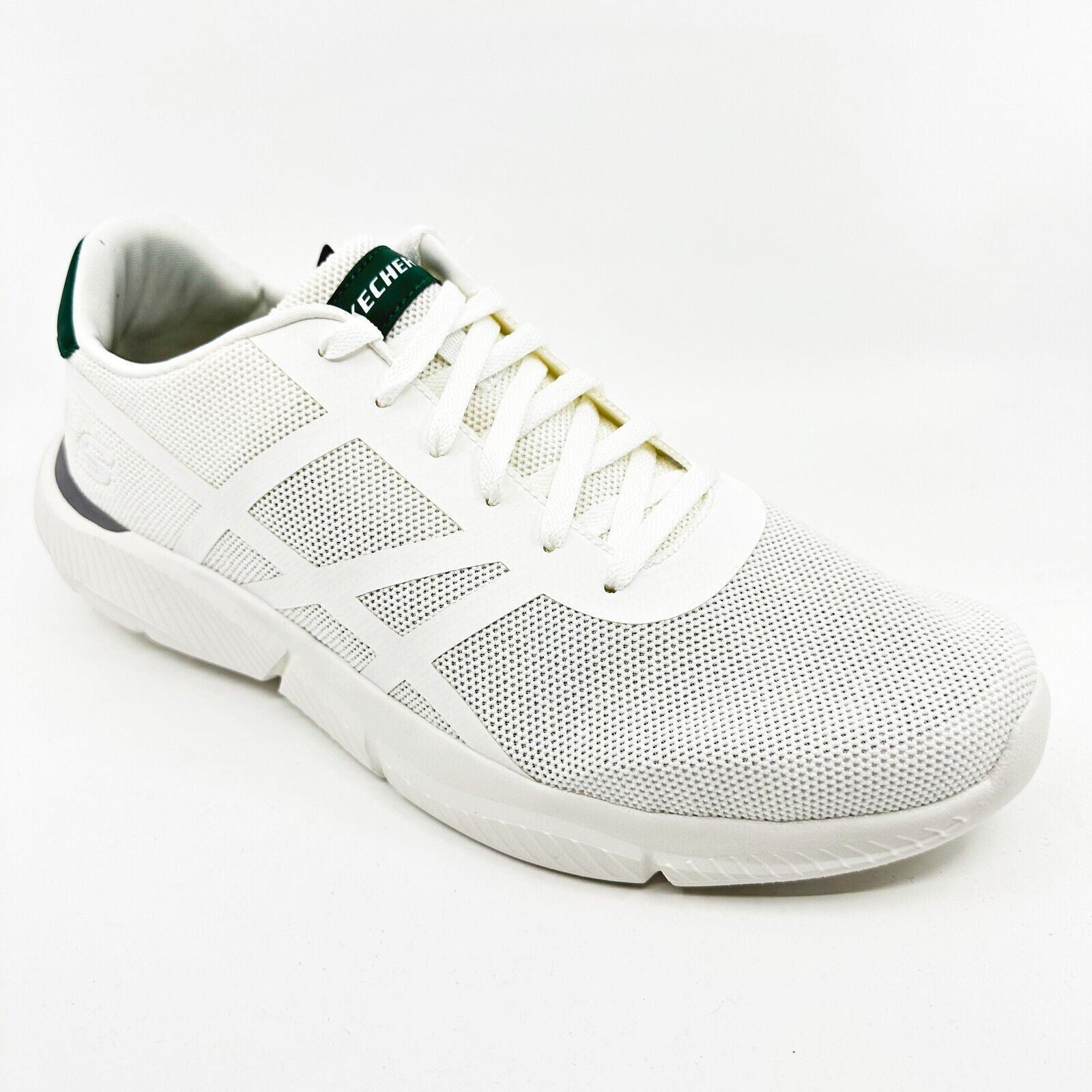 Skechers Streetwear Ladero White Green Mens Size 13 Athletic Sneakers