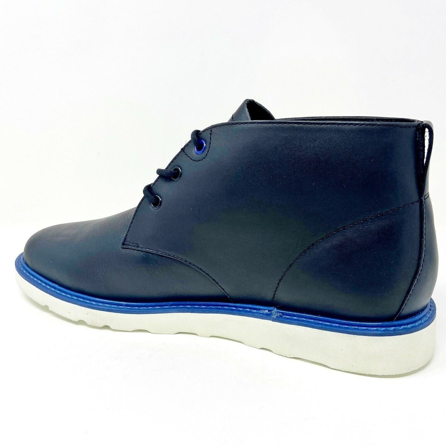 Clae Strayhorn Vibram Black Blue Mens Casual Sneakers