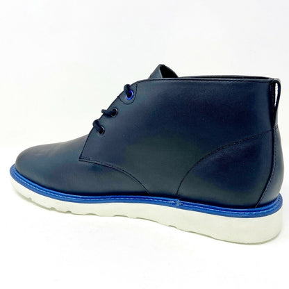Clae Strayhorn Vibram Black Blue Mens Casual Sneakers