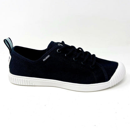 Palladium Womens Easy Lace Black White Casual Sneakers 96661 008