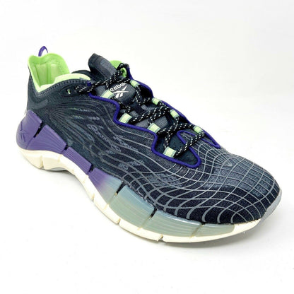 Reebok Zig Kinetica II Core Black Orchid Mint Womens Running Shoes FX9405