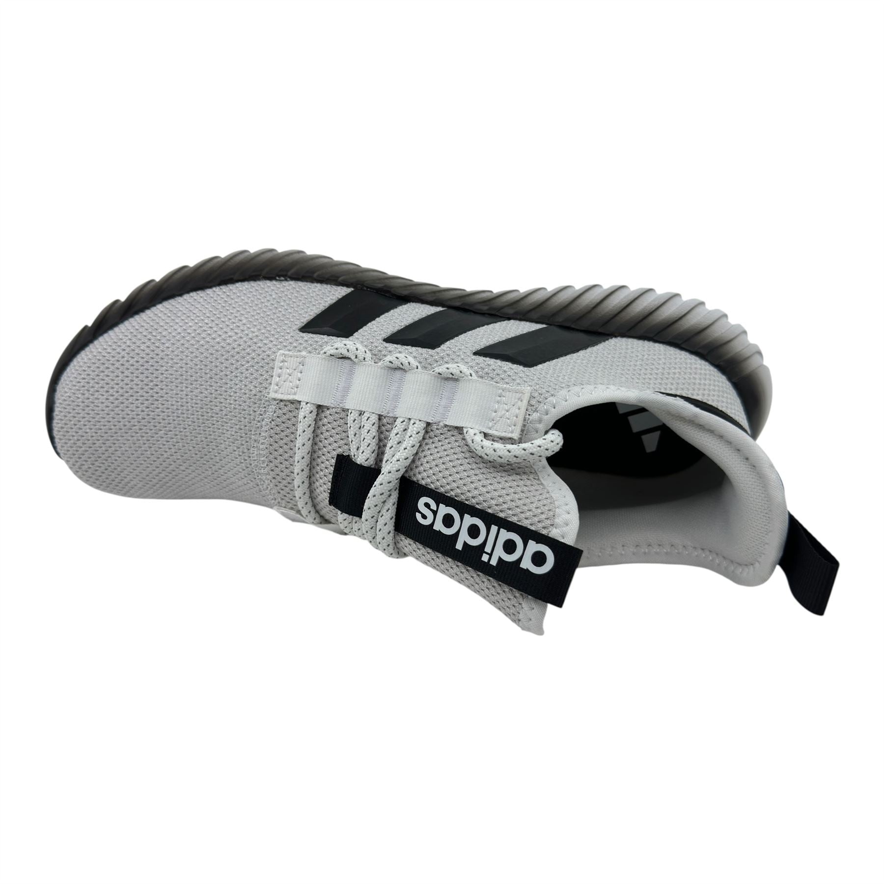 Adidas Kaptir 3.0 White Black Grey Mens Athletic Sneaker