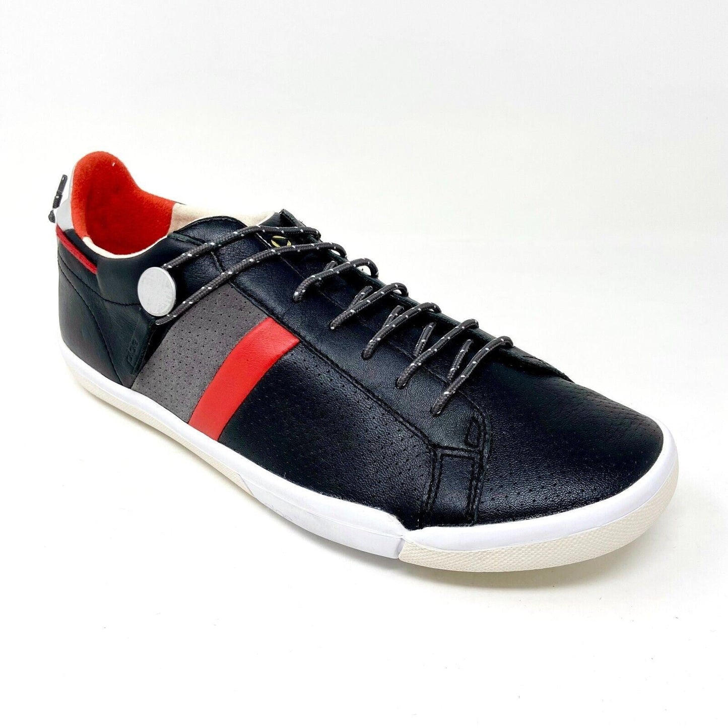 Plae Mulberry Black First Edition Full Grain Leather Mens Shoes 552010 010