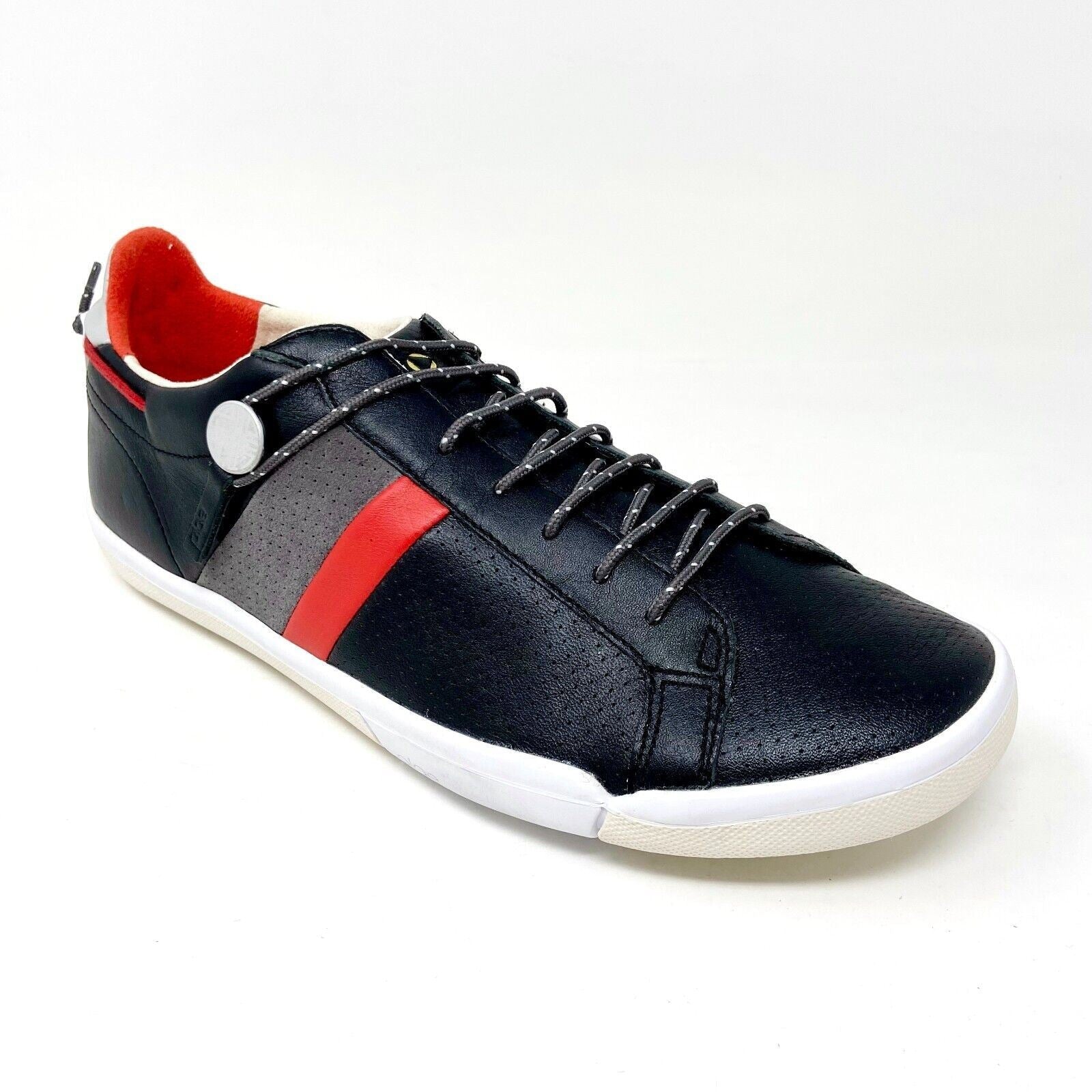Plae Mulberry Black First Edition Full Grain Leather Mens Shoes 552010 010