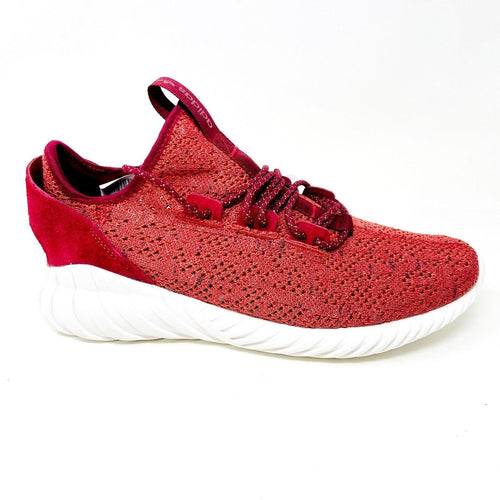 Adidas Originals Tubular Doom Sock Primeknit Mystery Red Mens Sneakers BY3560