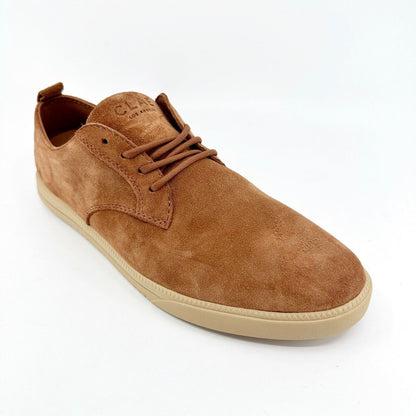 Clae Ellington Blowfish Brown Mens Casual Suede Premium Sneakers