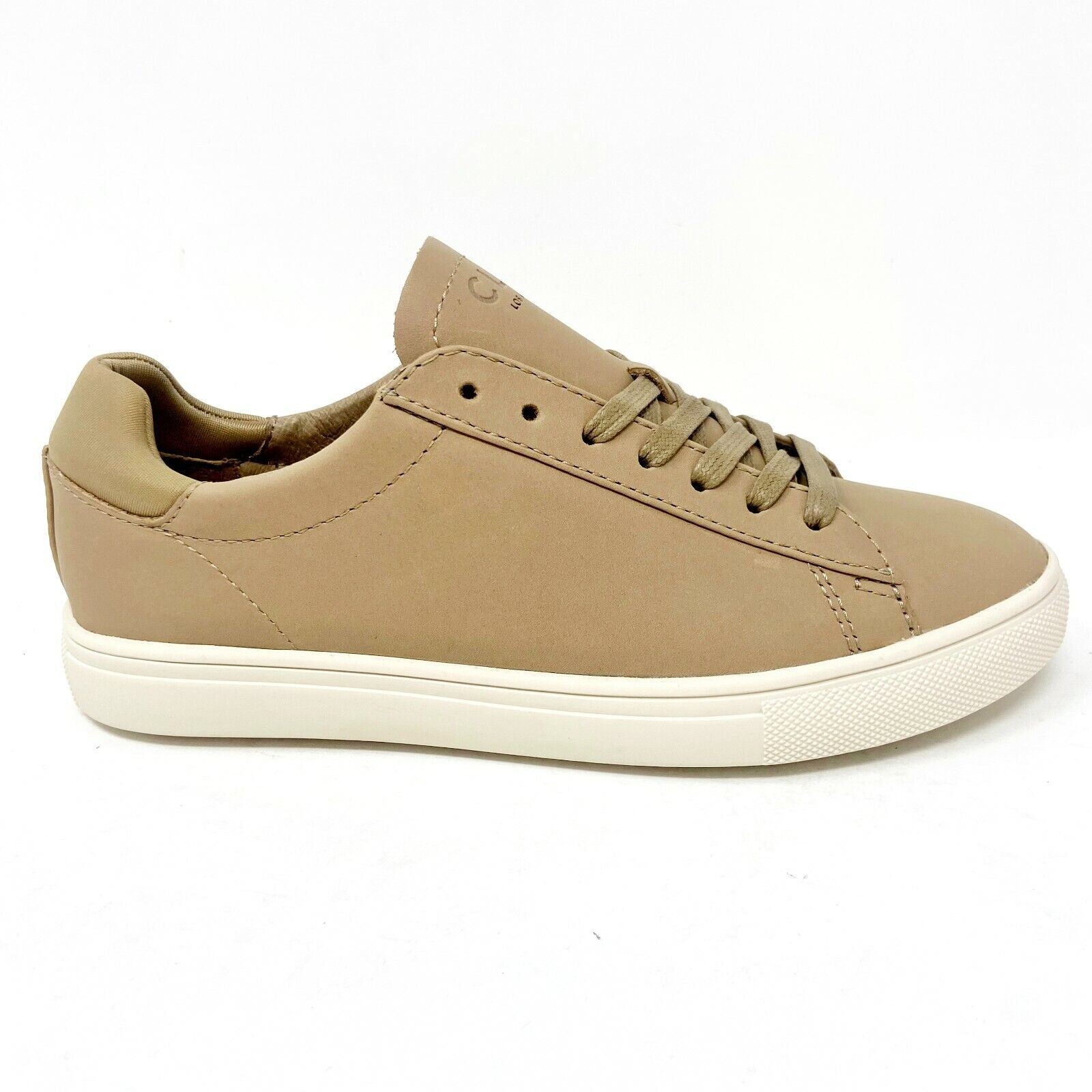Clae Bradley Oyster Tan Mens Premium Casual Sneakers