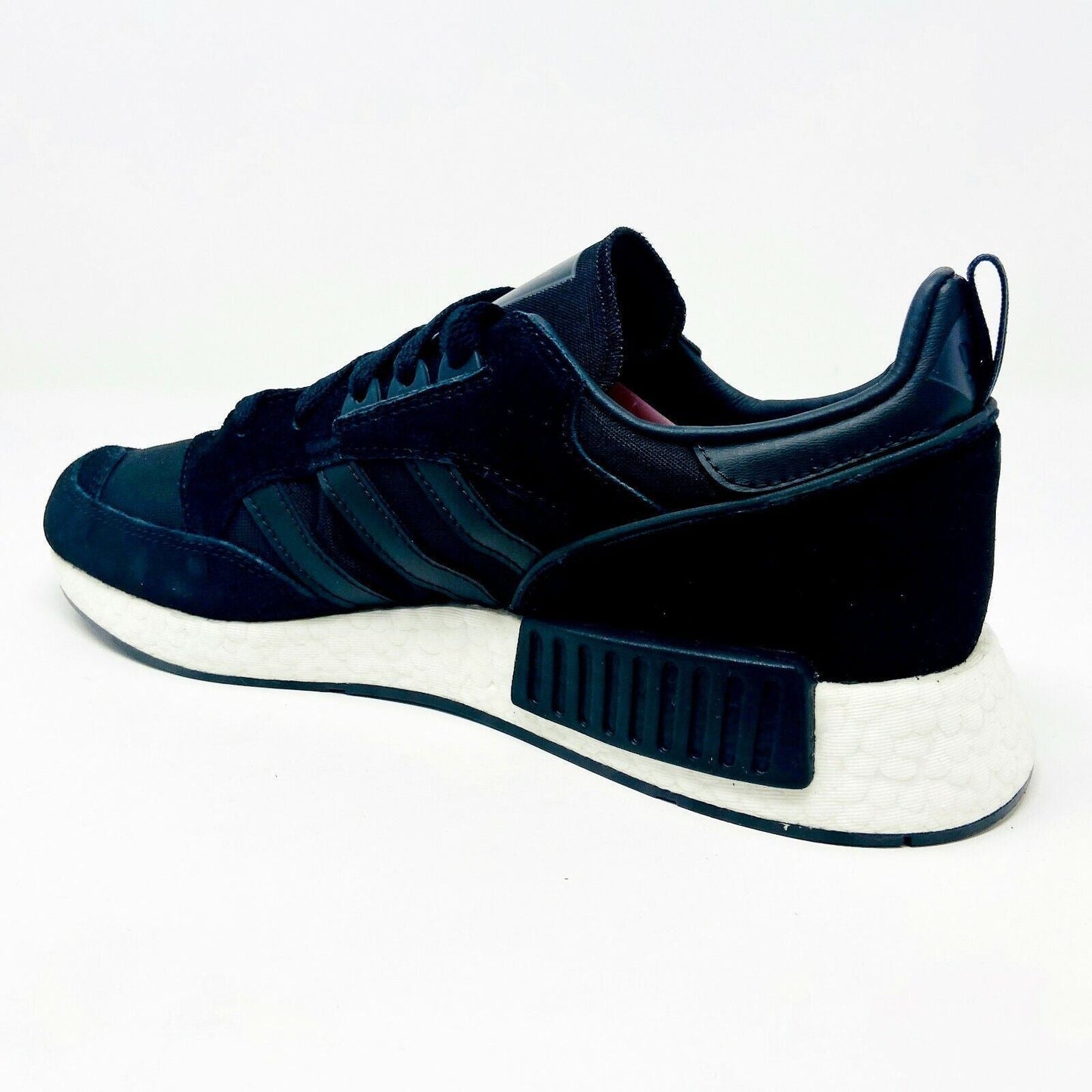 Adidas Originals Boston Super X R1 Boost Black White Mens Running Shoes EE3654