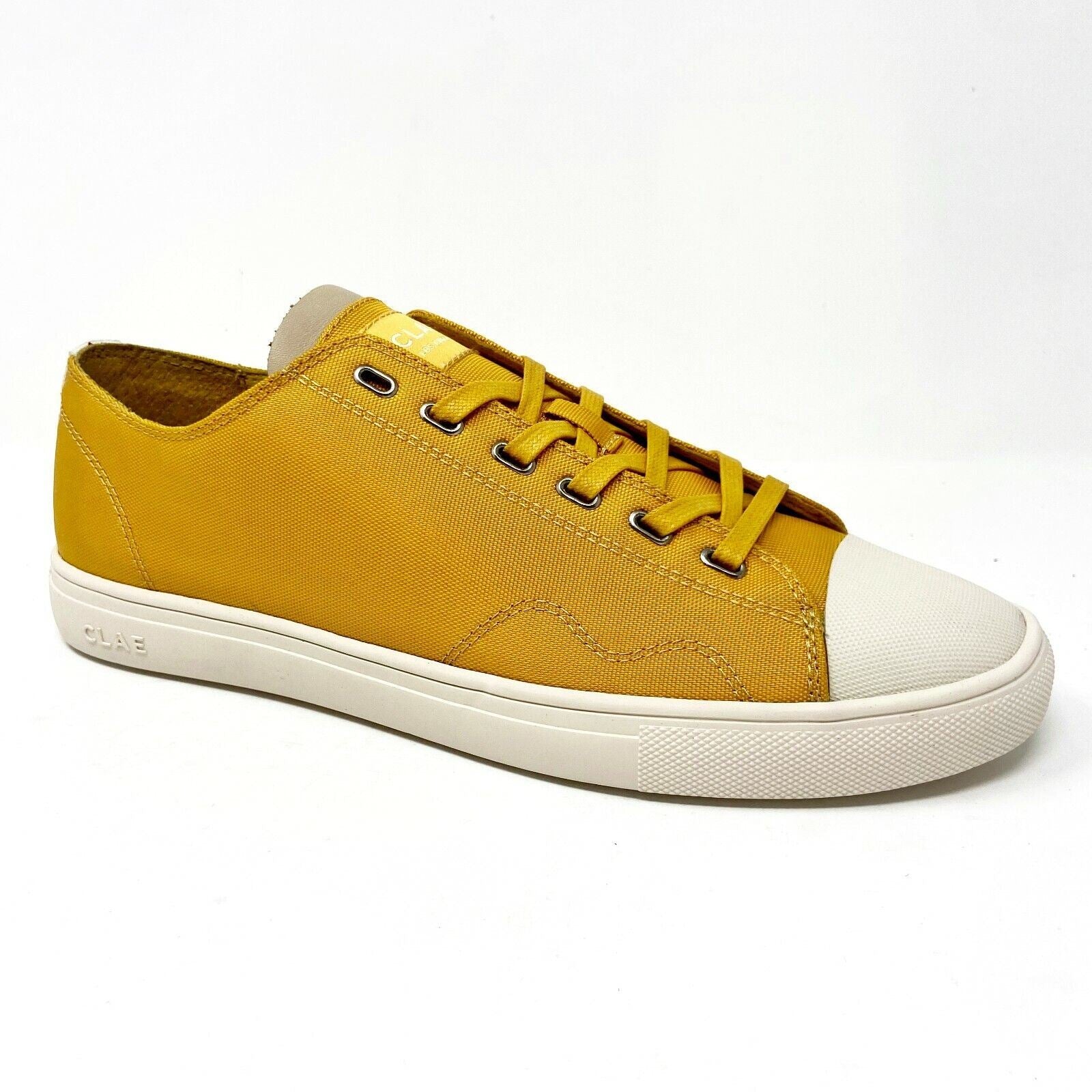 Clae Herbie Textile Ochre Ballistic Nylon Mens Premium Casual Sneakers