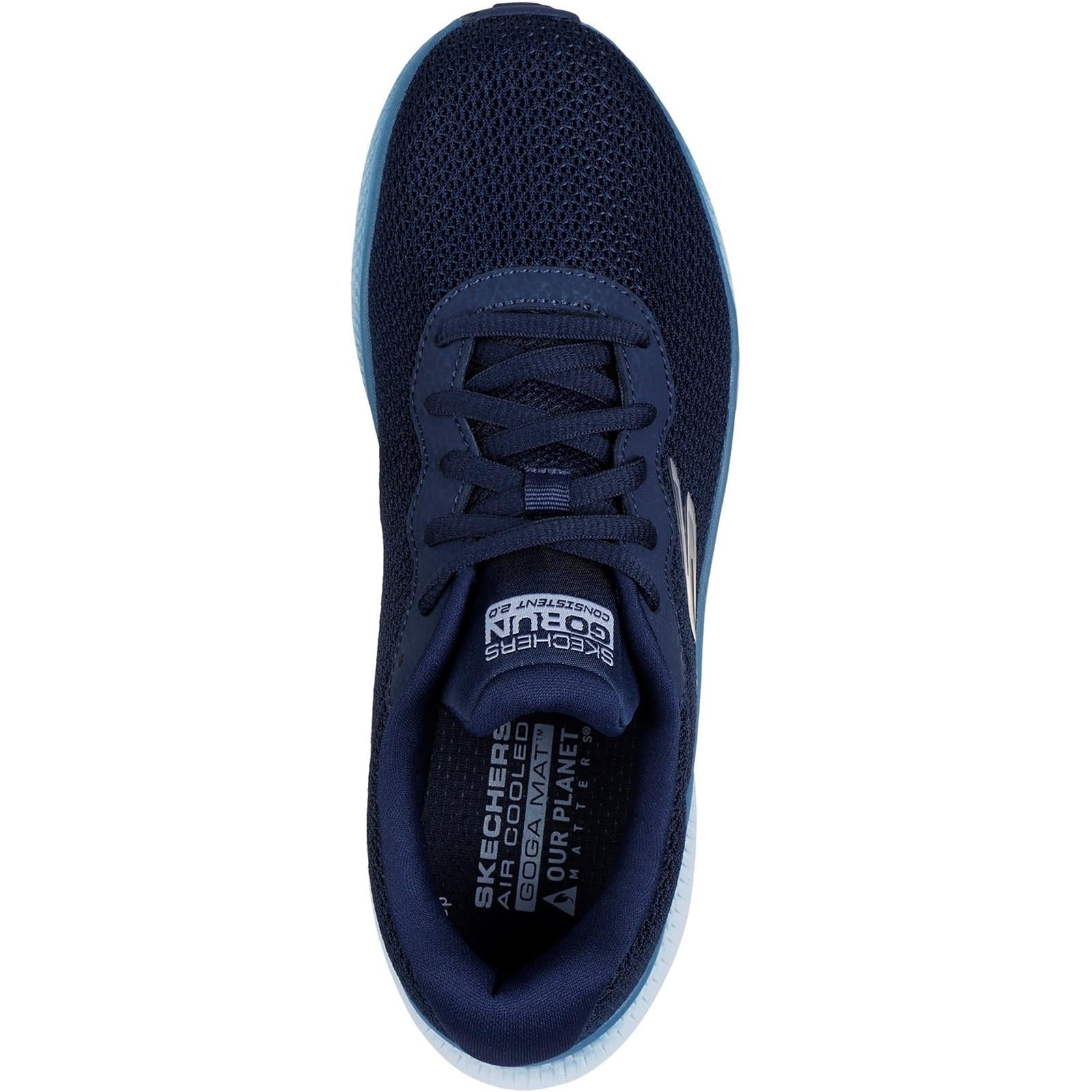 Women's Wide Fit Skechers 128621 Go Run Consistent 2.0 Fast Pace Trainers