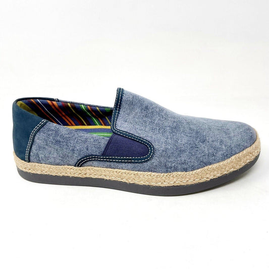 Ugg Australia Wilton Denim Blue Mens Size 8.5 Slip-On Shoes 1002239