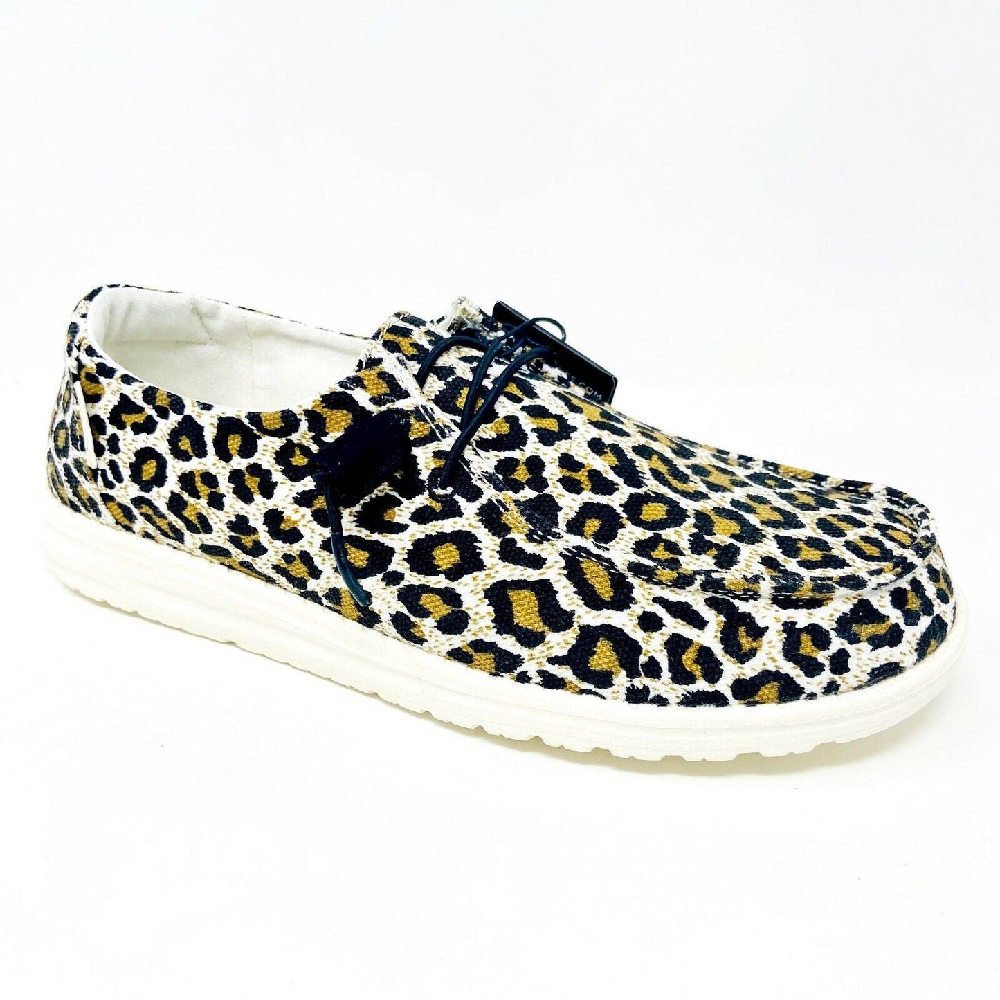 Hey Dude Womens Wendy Cheetah Size 5 Slip On Walking Casual Shoes