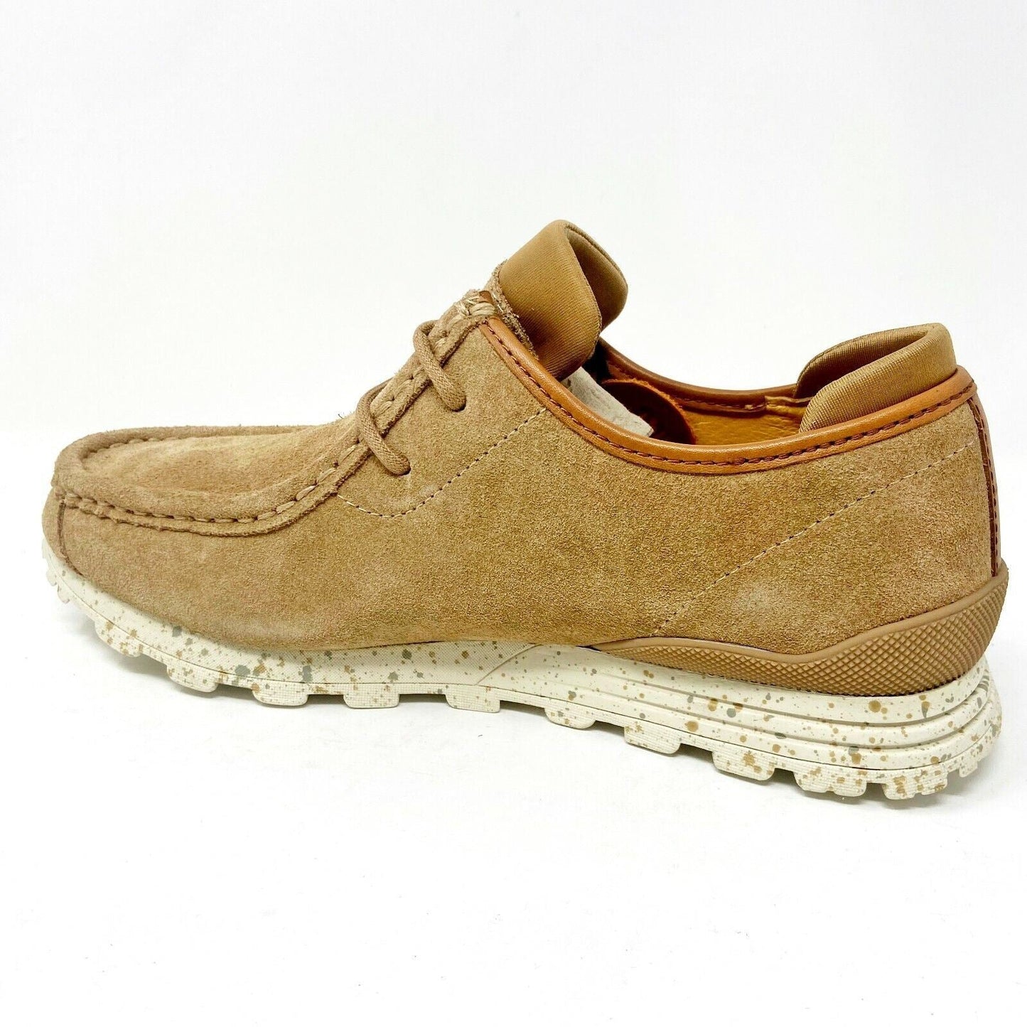 Clae Hopper Cinnamon Beige Suede Mens Size 7 Premium Sneakers