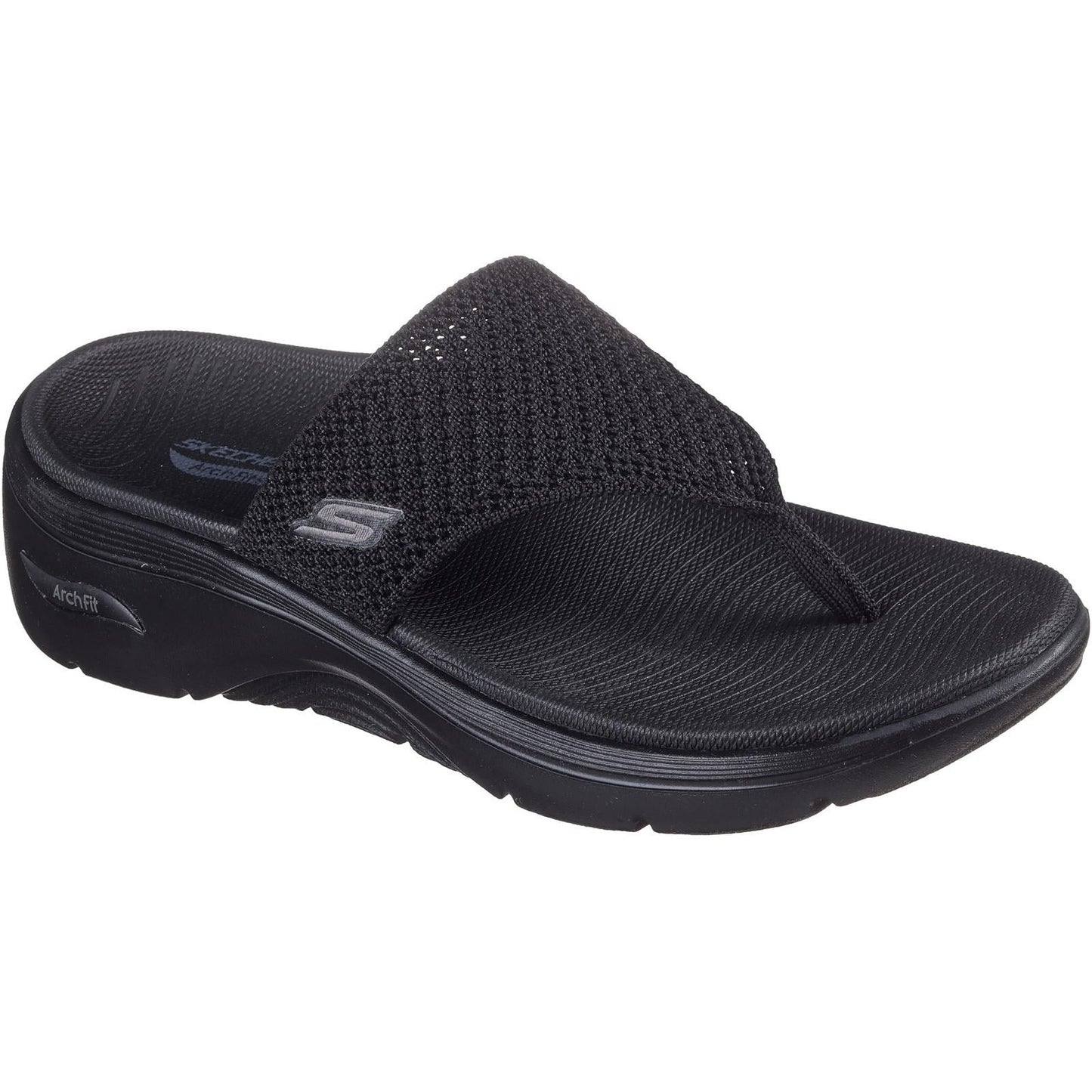 Women's Wide Fit Skechers 140861 Carrie Go Walk Arch Fit 2.0 Sandals