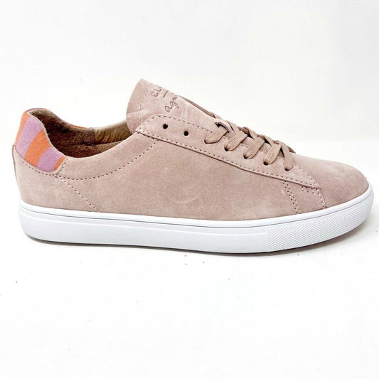 Clae Bradley Pink Mens Suede Premium Casual Sneakers