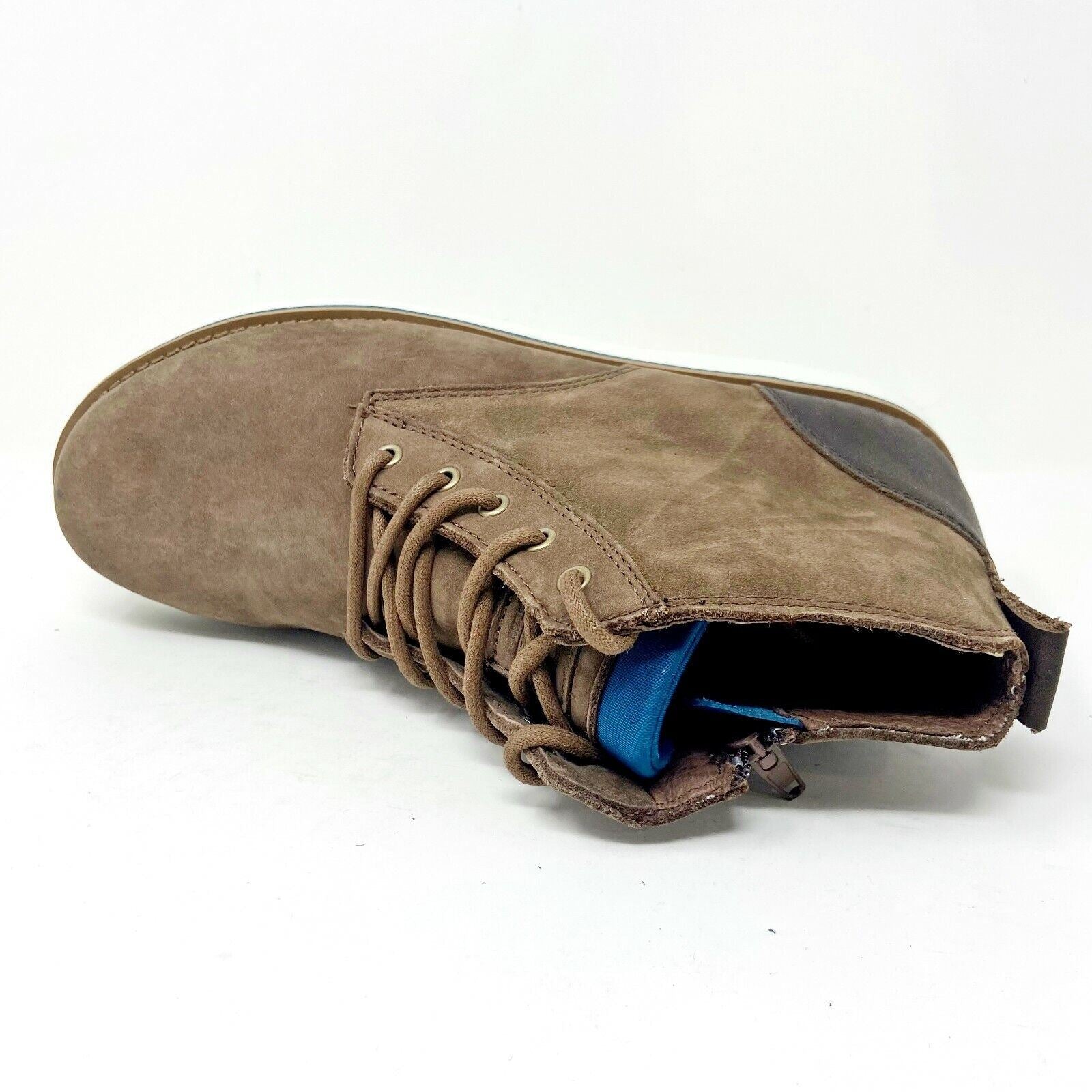 Clae Jackson Chestnut Nubuck Vibram Brown Mens Size 7 Premium Boots