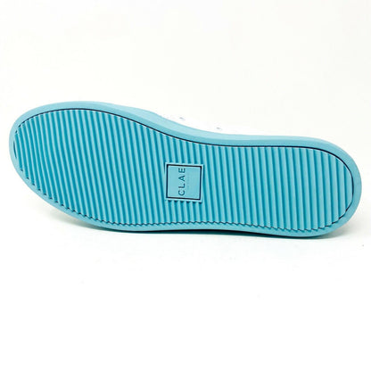 Clae Gregory White Seashell Mens Premium  Casual Sneakers