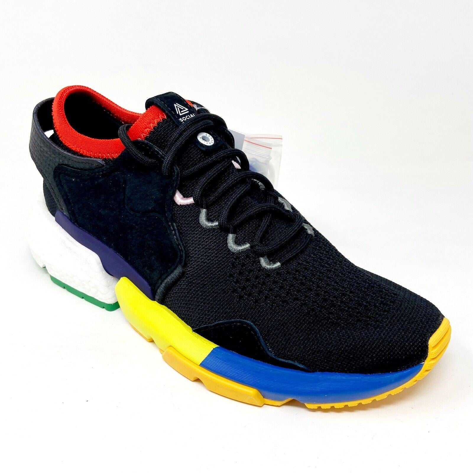 Adidas x Social Status POD S3.1 Black Mens Running Sneakers F34324