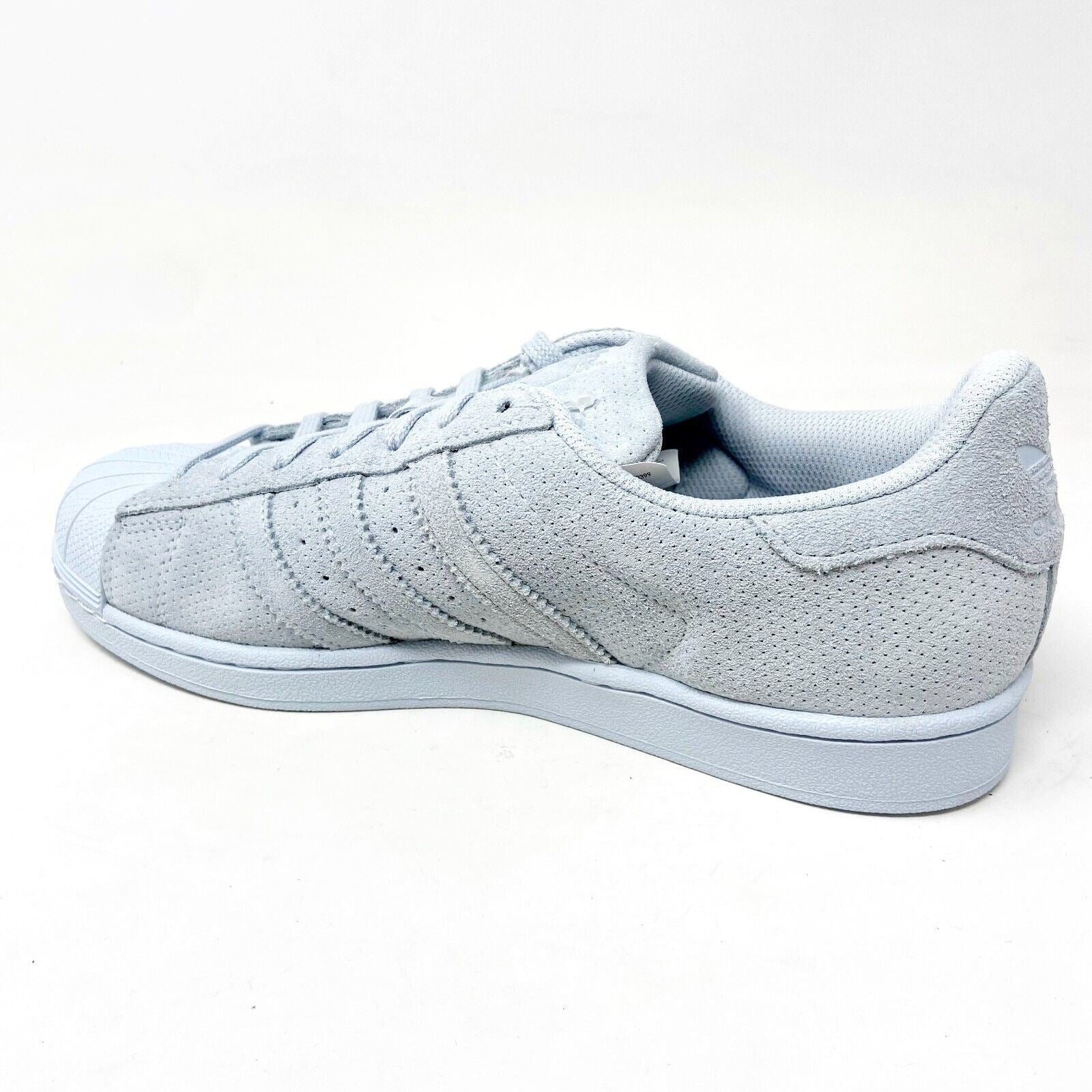 Adidas Originals Superstar RT Mono Halo Blue Mens Suede Casual Sneakers AQ4168