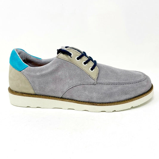 Clae Nicholson Concrete Suede Vibram Gray Mens Casual Sneakers