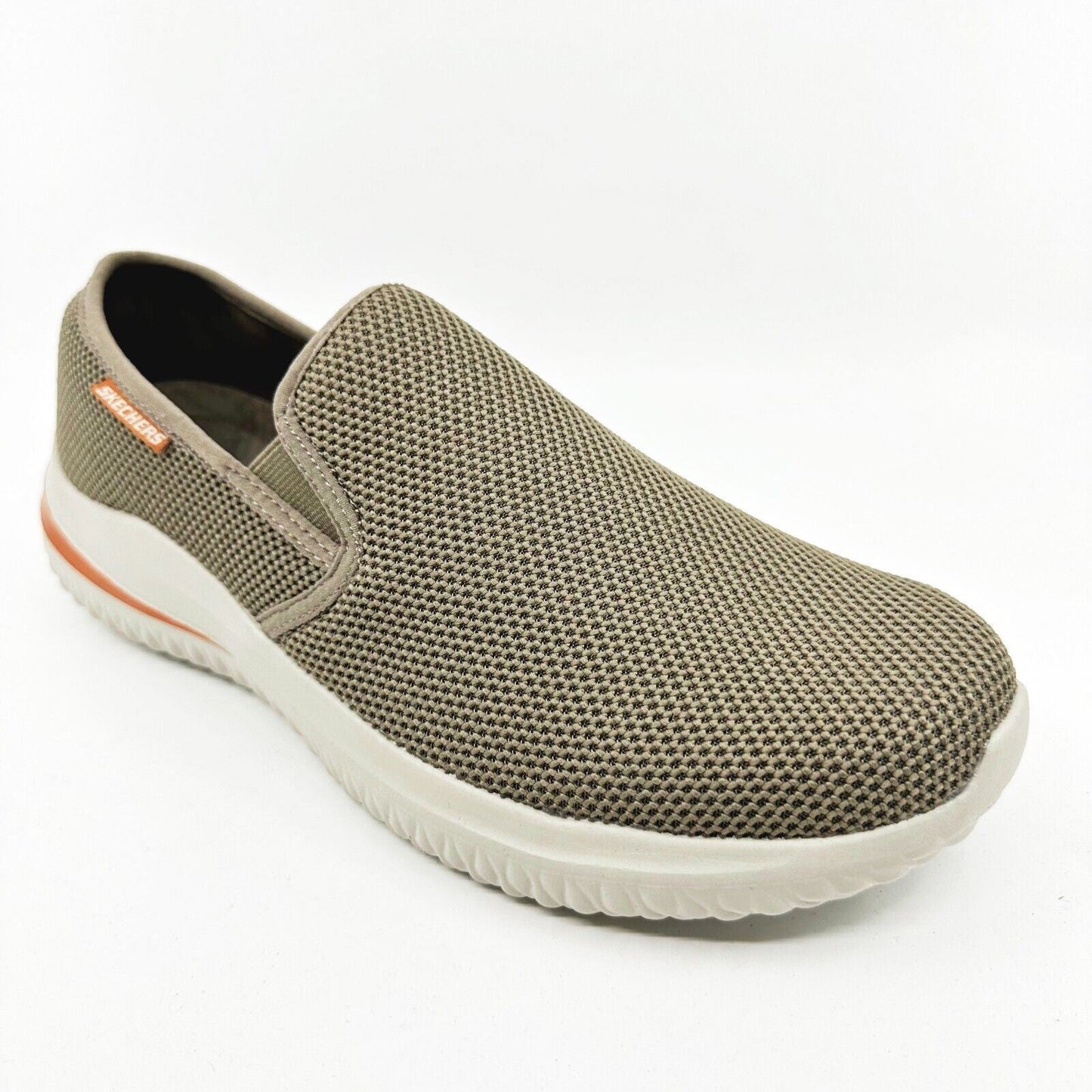 Skechers Streetwear Delson 3.0 Norvill Tan Mens Size 10 Slip On Shoes