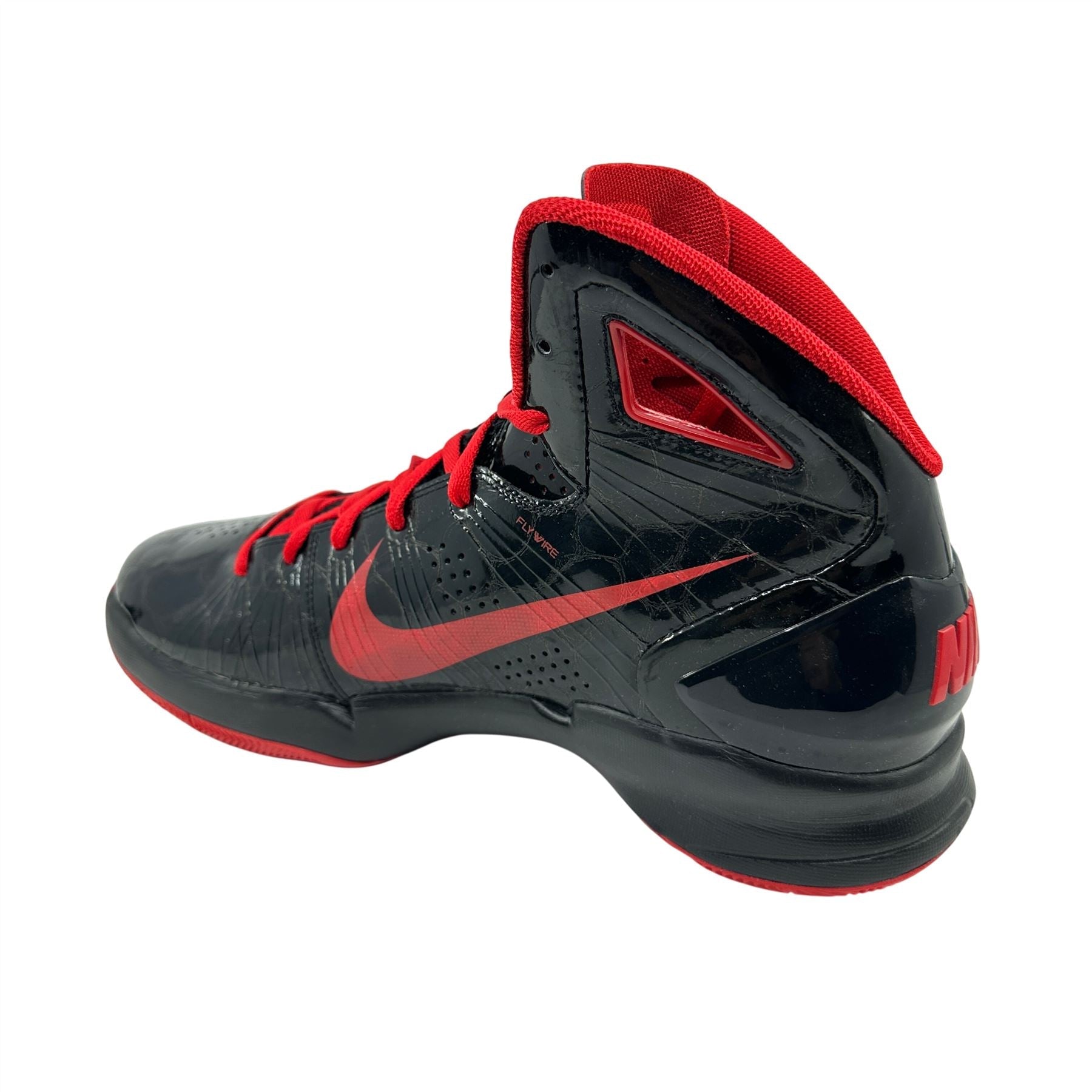 Nike Hyperdunk 2010 Black Sport Red Mens Size 13 Athletic Sneaker