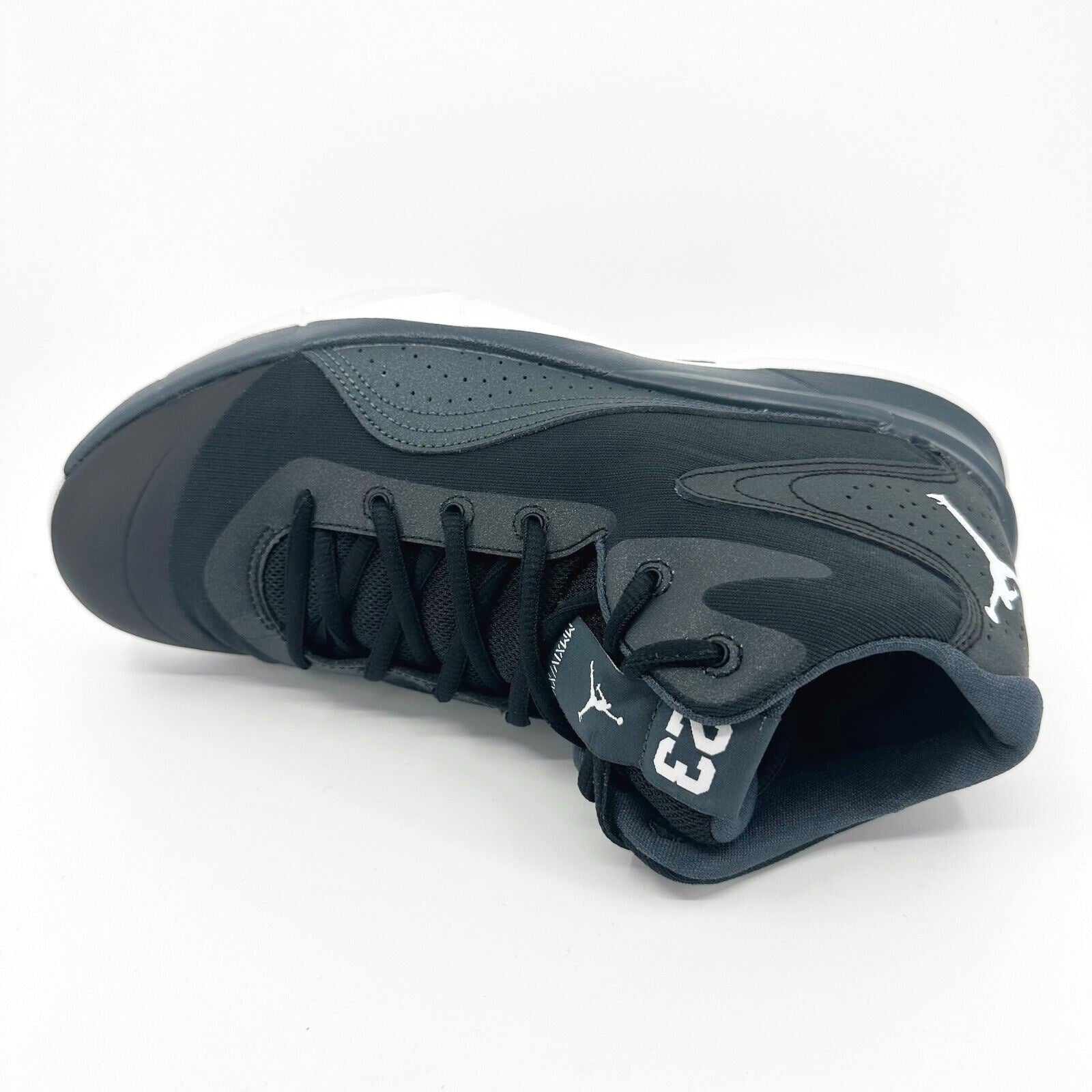 Jordan Court Vision OO Black White Classic Charcoal Mens Sneakers 684835 004