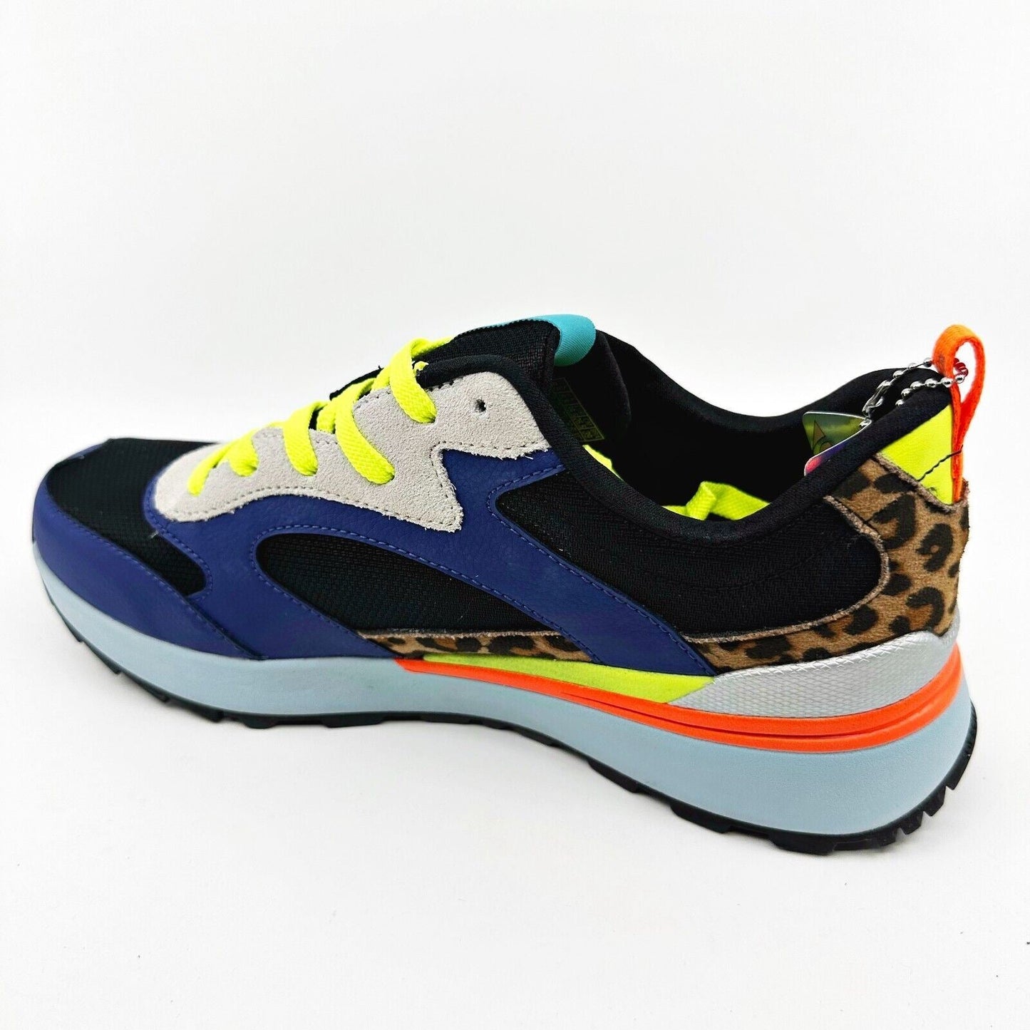 Skechers Sunny Street Animal Energy Blue Womens Comfort Athletic Sneakers