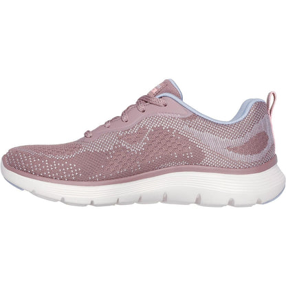Women's Wide Fit Skechers 150210 Flex Appeal 5.0 Cruising Thru Trainers