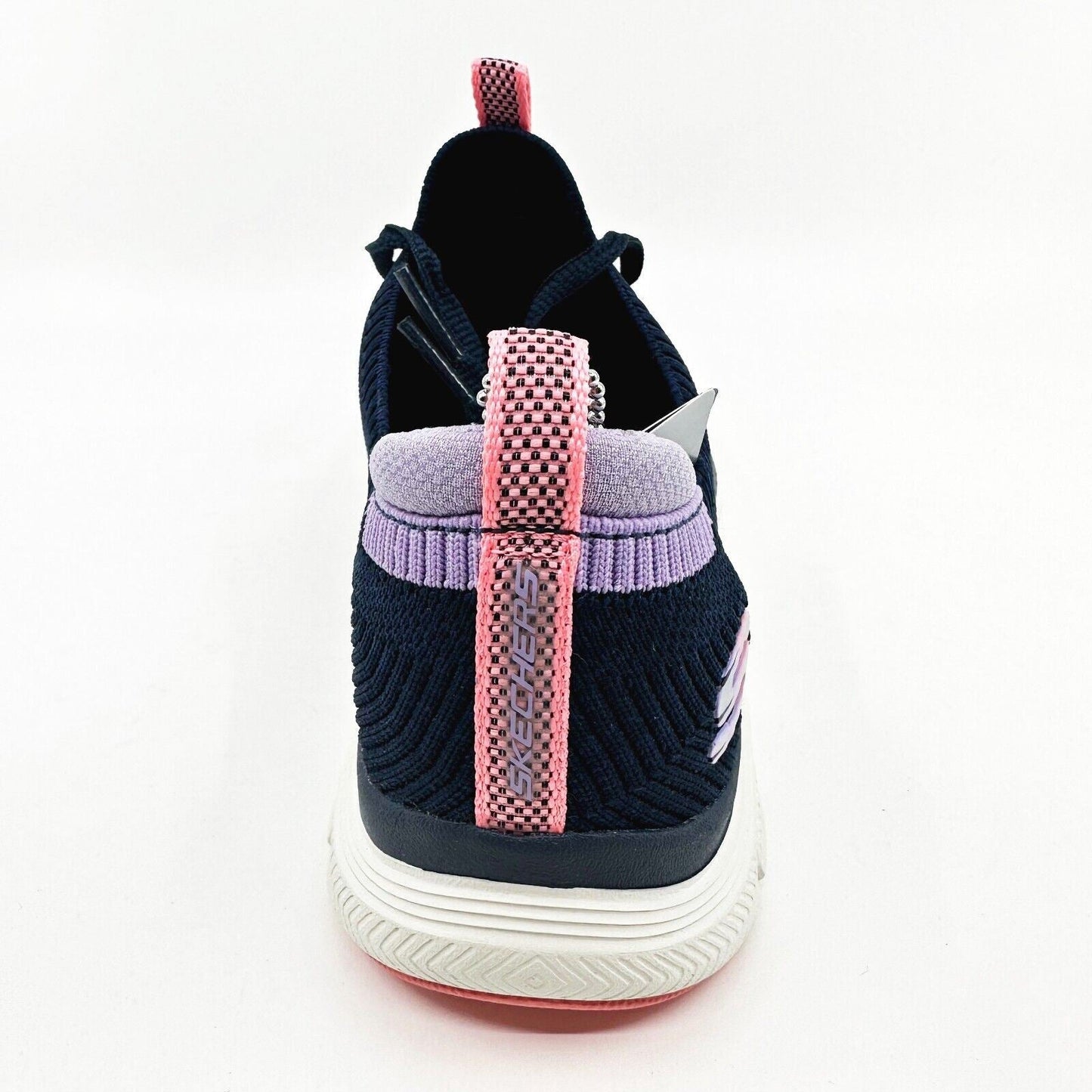 Skechers Flex Appeal 4.0 Victory Lap Navy Lavender Womens Athletic Shoes