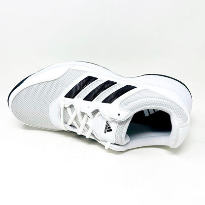 Adidas Tech Response 2.0 Cloud White Black Mens Wide Width Golf Shoes EE9418