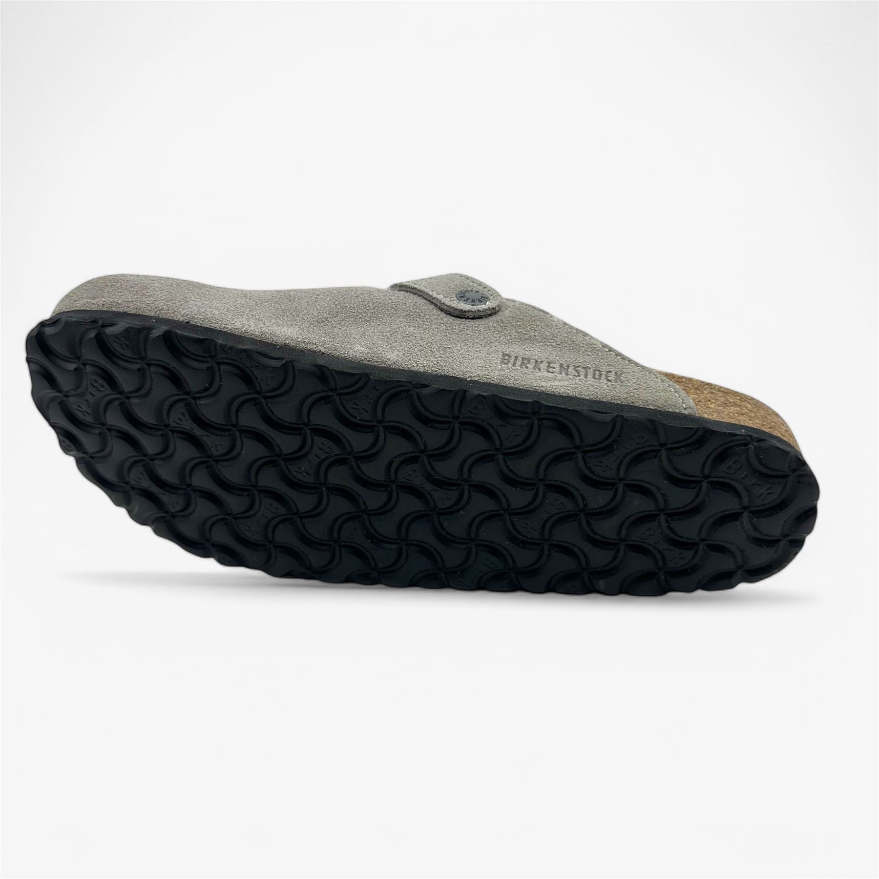Birkenstock Boston VL Shearling Stone Coin Womens Casual Soft Footbead Clog
