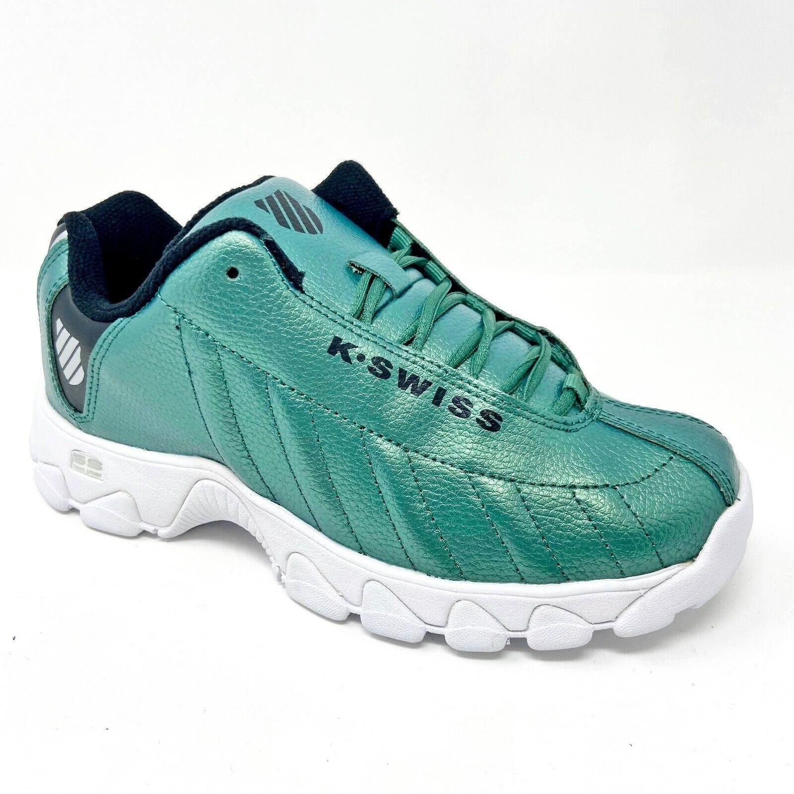 K-Swiss ST429 Metallic Teal Kids Casual Sneakers 86408 467
