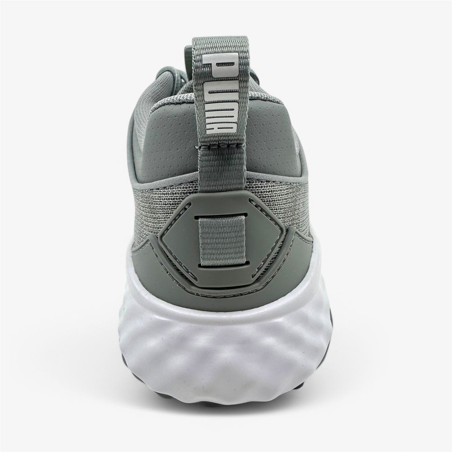 PUMA Fusion Pro Cool Mid Gray Silver Mens Spikeless Golf Shoes