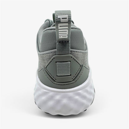 PUMA Fusion Pro Cool Mid Gray Silver Mens Spikeless Golf Shoes