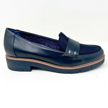 Dr Scholl's Grow Up Black Womens Slip On Casual Loafers G4585M2001