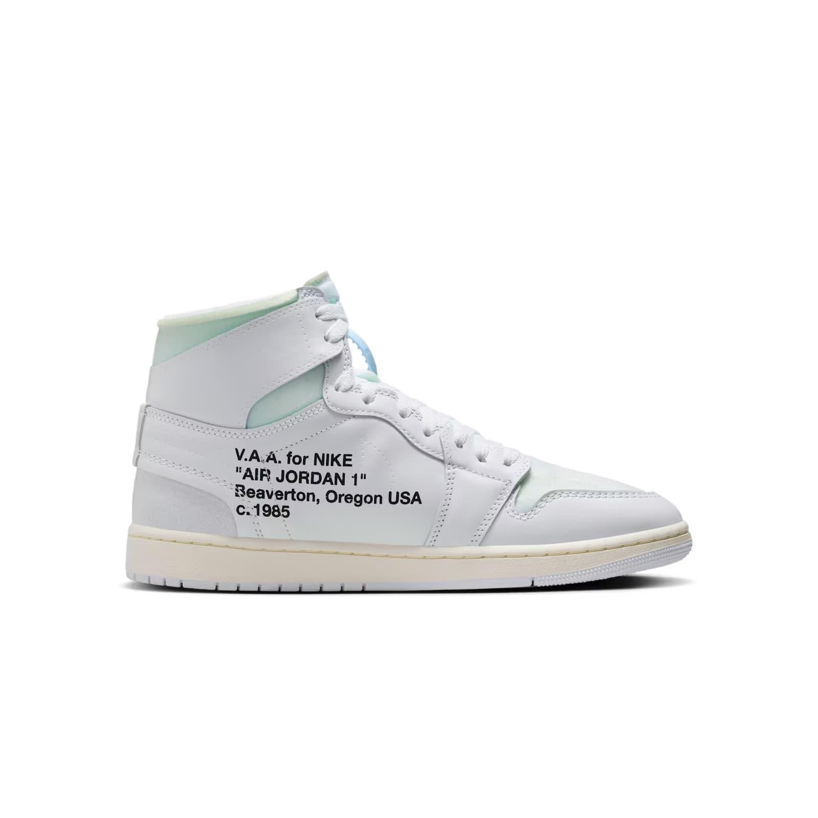 Air Jordan 1 High OG x V.A.A. White/White