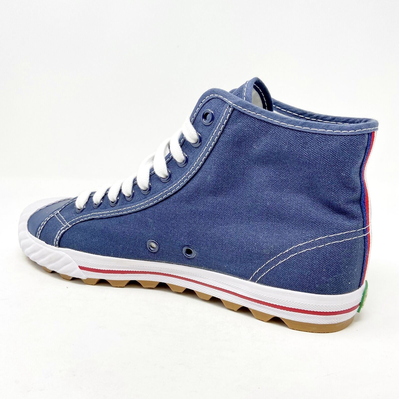 PF Flyers Grounder Hi Reiss NC Navy Womens Retro Casual Shoes PM11GH4C