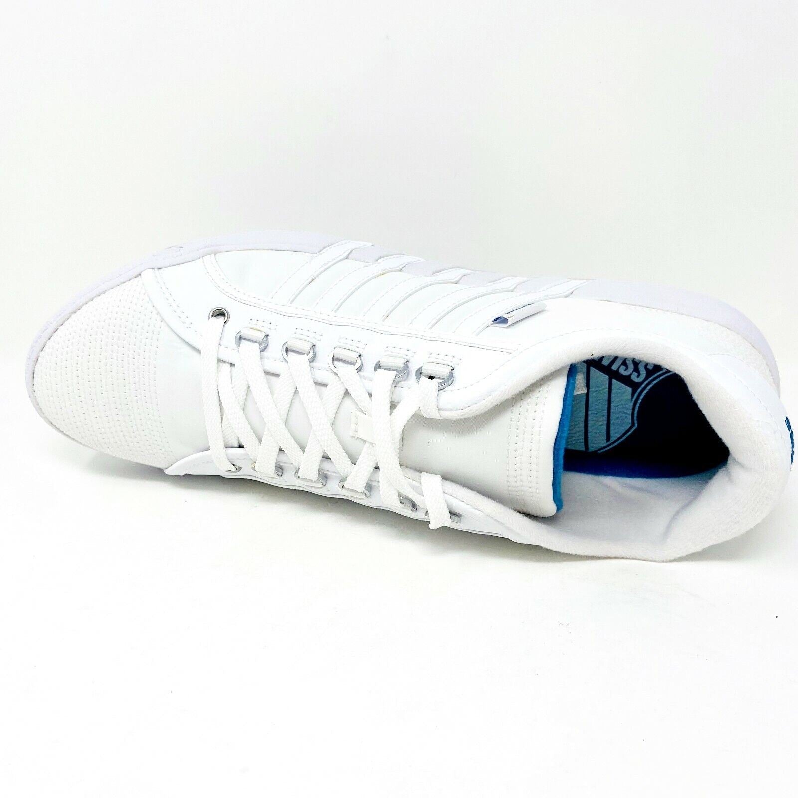 K Swiss Newport T White Deep Water Mens Size 13 Sneakers 02161118