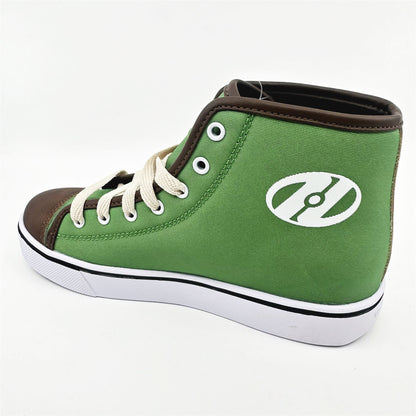 Heelys Hustle Mandalorian Star Wars Green Kids Boys Size 5 Athletic Sneaker