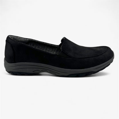 Skechers Raggae Fest 2.0 Black Womens Casual Relaxed Fit Slip-On