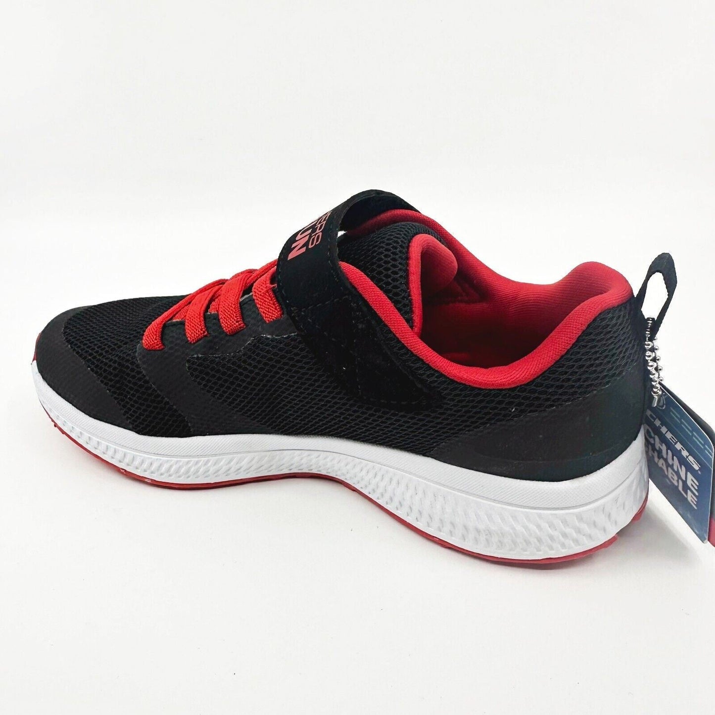 Skechers Go Run Consistent Sonic Break Black Red Kids Sneakers