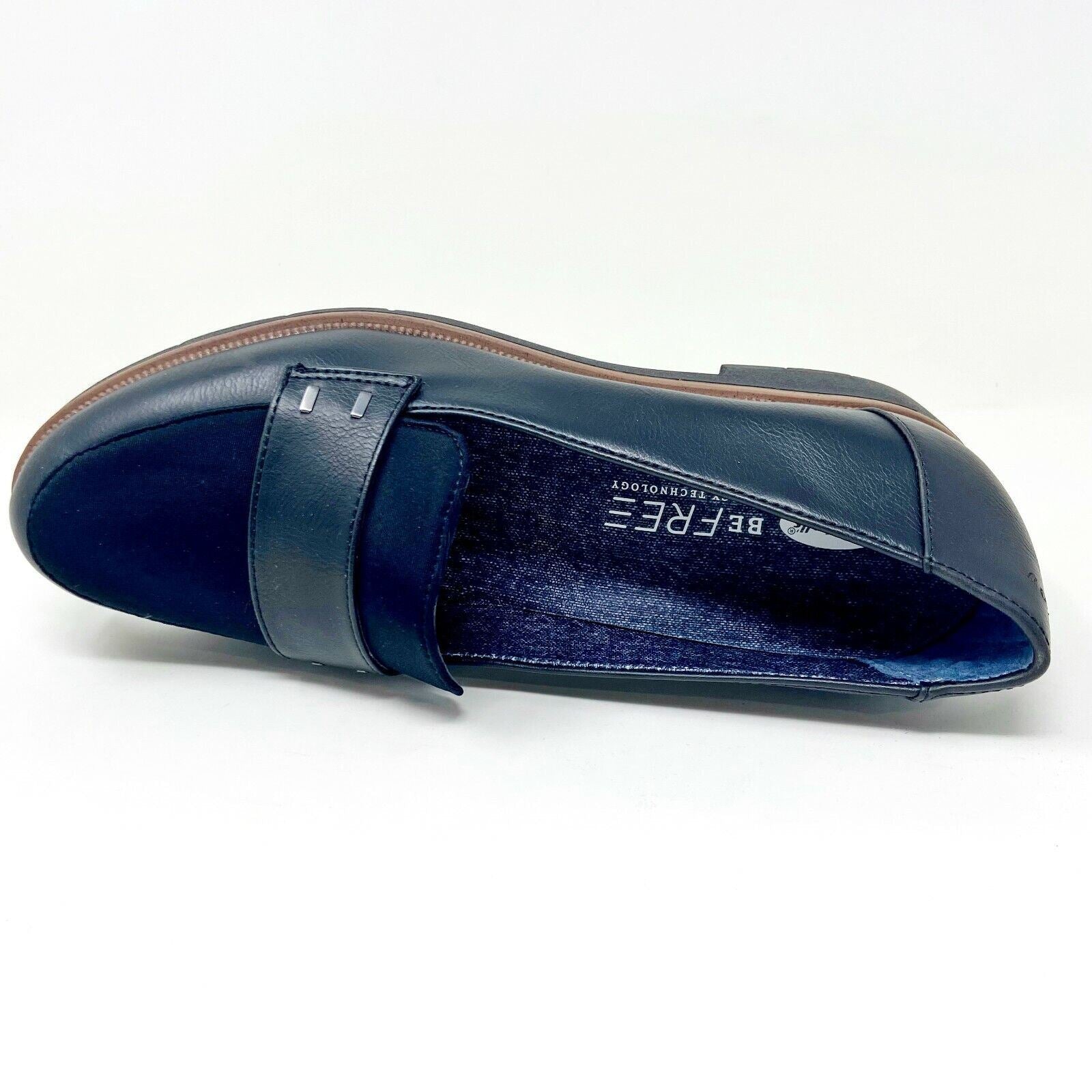 Dr Scholl's Grow Up Black Womens Slip On Casual Loafers G4585M2001