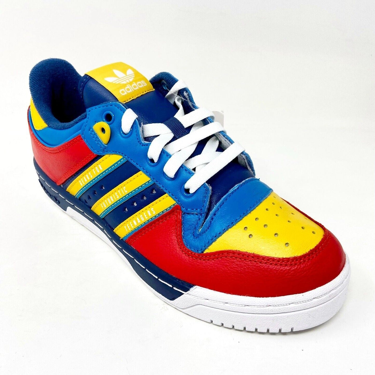 Adidas Rivalry Low x Human Made Night Marine Mens Casual Sneakers FY1083