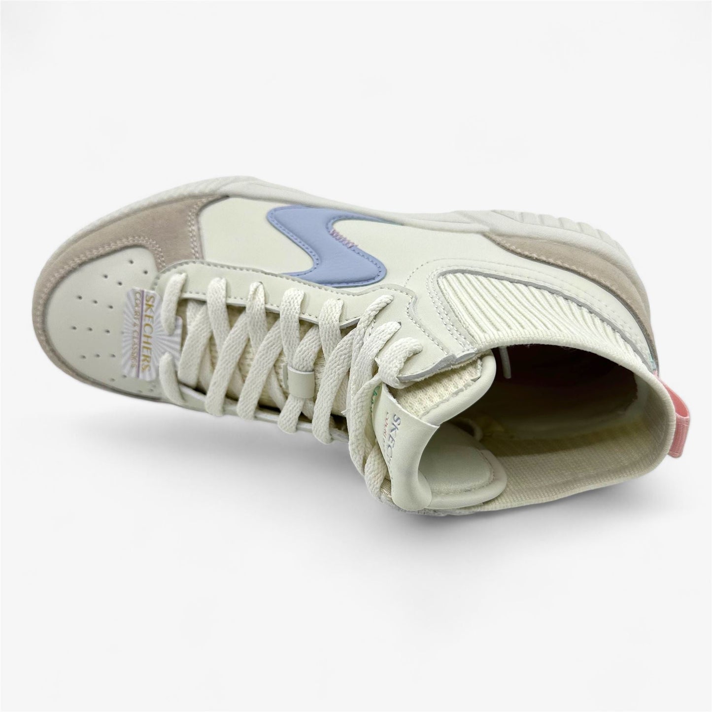 Skechers Jade Cruise Thru Natural Multicolor Womens Court Classics Sneaker