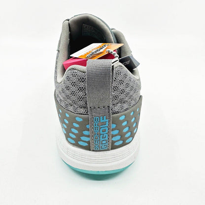 Skechers Go Golf Max Fairway 2 Gray Blue Womens Size 6 Spikeless Shoes