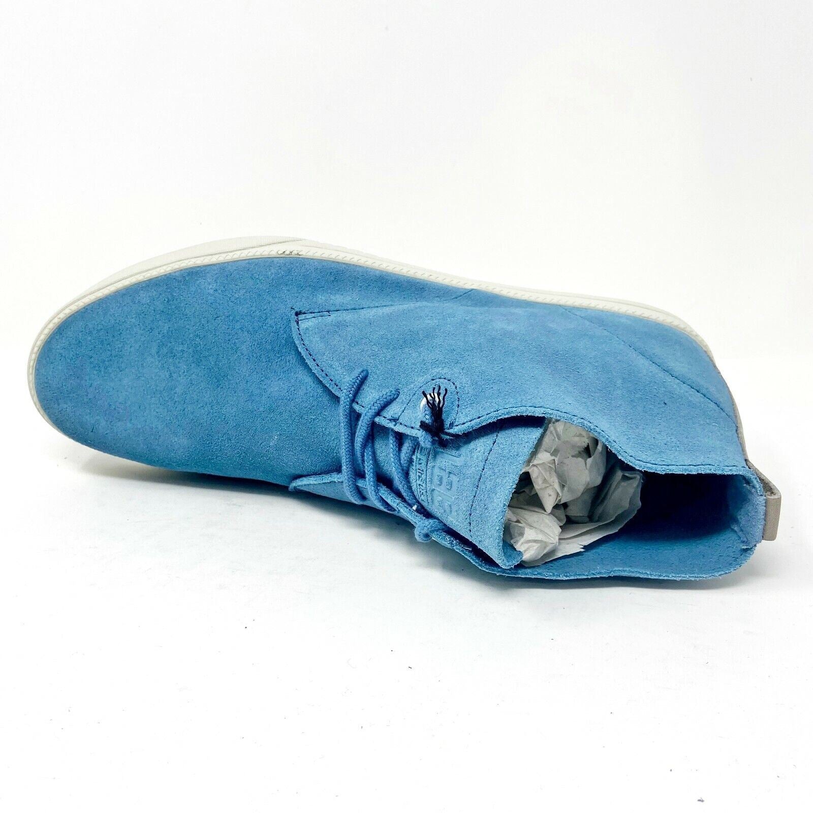 Clae Strayhorn Unlined Steel Suede Mens Premium Mid Casual Sneakers