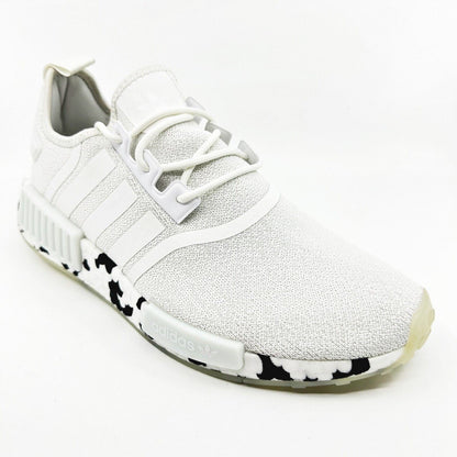 Adidas Originals NMD R1 White Black Camo Mens Sneakers GZ4307