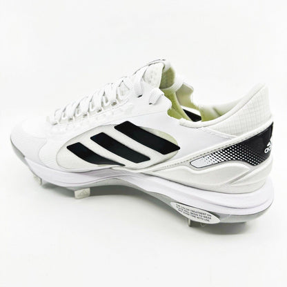 Adidas Purehustle 2 Elite White Black Womens Metal Softball Cleats