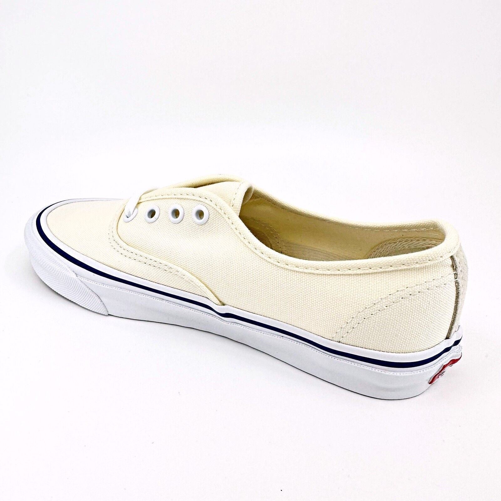 Vans Vault OG Authentic LX (Canvas) Classic White Ivory Womens Sneakers